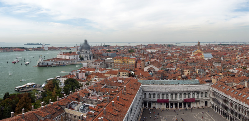 Venice panorama from St Mark campanile